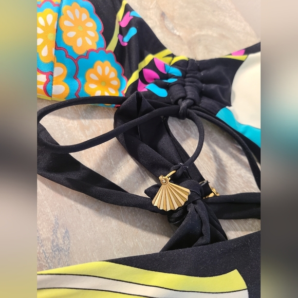 Trina Turk Two Piece Bathing Suit - Picture 2 of 16